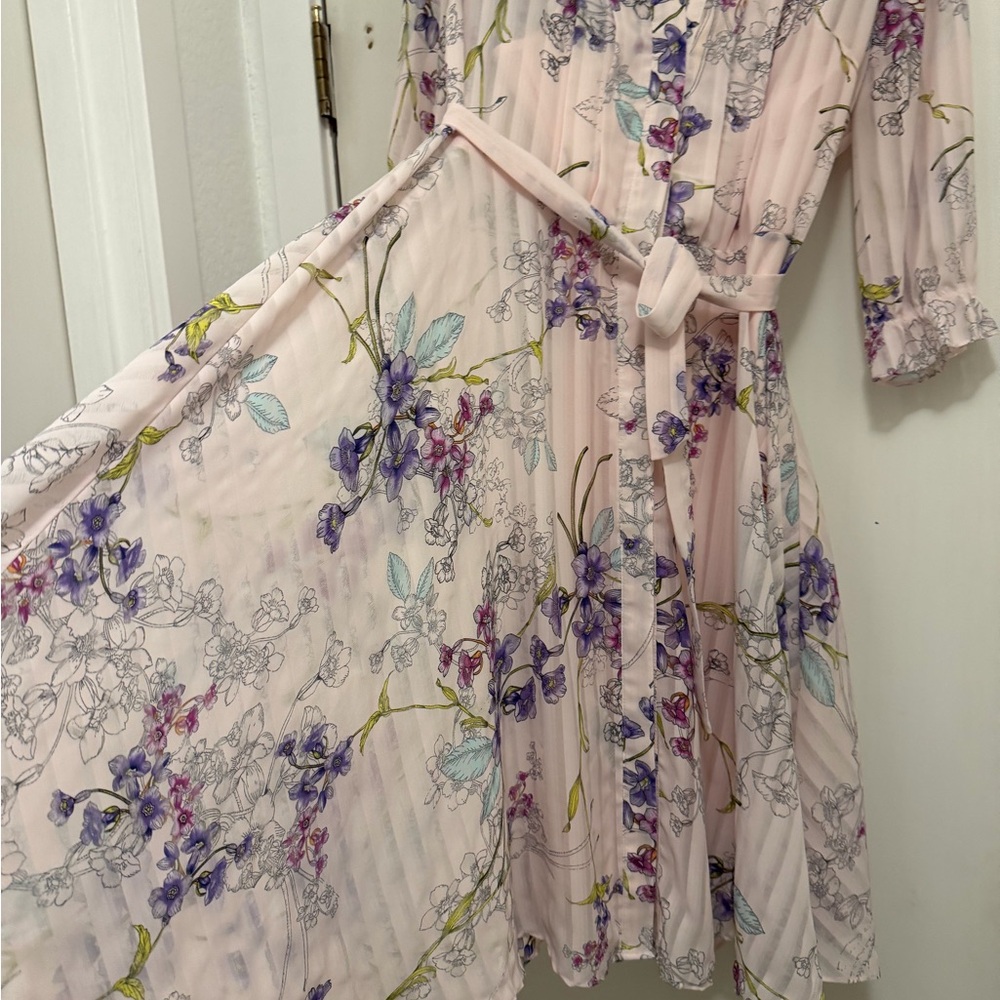 Nanette Lepore Floral dress - Pink and Purple
